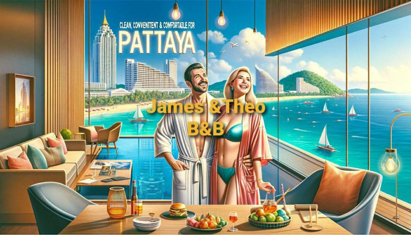 Base Central Pattaya Long Balcony King-Bed With Infinity Pool & Free Netflix! Екстер'єр фото