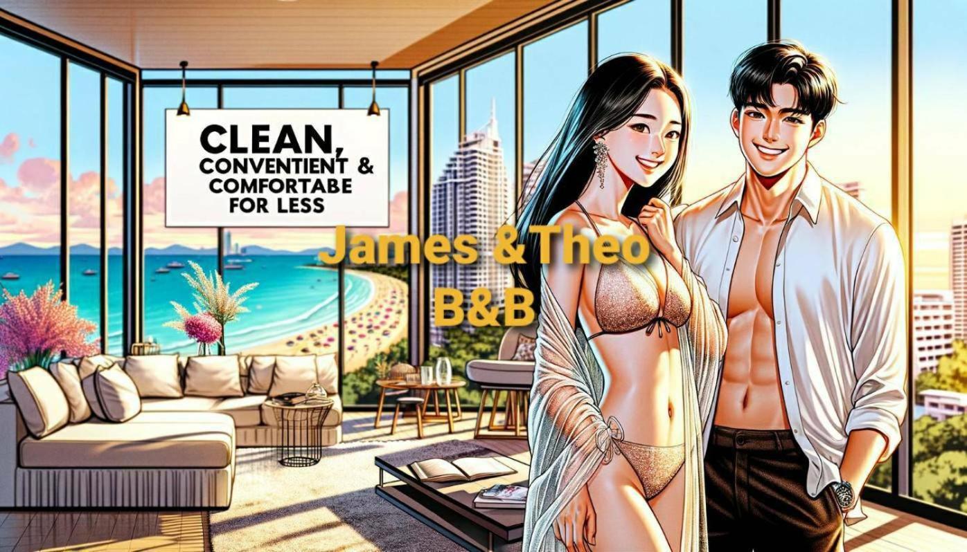 Base Central Pattaya Long Balcony King-Bed With Infinity Pool & Free Netflix! Екстер'єр фото
